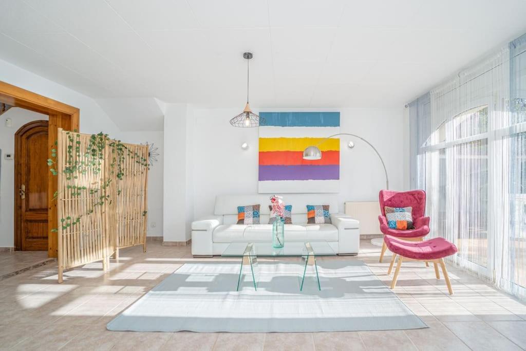 Sm21-Gran Casa De Vacaciones En La Playa, 4 Habitaciones, Climatizada, Piscina, Barbacoa Y Wifi エンプリアブラバ エクステリア 写真